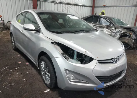 2015 Hyundai Elantra Se z USA, uszkodzony, nr VIN 5NPDH4AE7FH555454